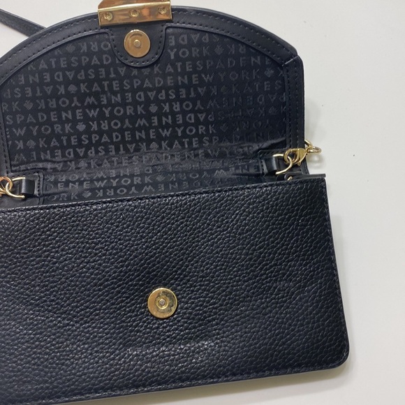Kate Spade Black Crossbody Wallet Purse Bag - Picture 4 of 9